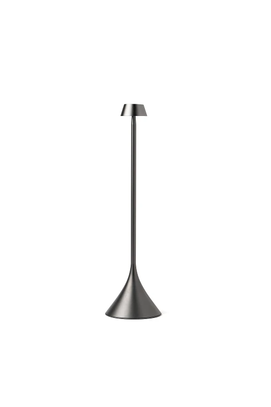 LEXON Table Lamp - LEXON® STELI SHADE - GUN METAL
