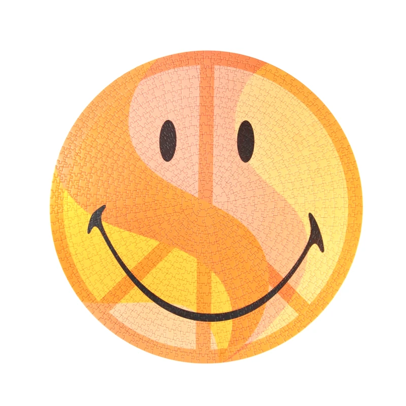 DONKEY Στρογγυλό Παζλ SMILEY 67.5 cm x 67.5 cm - Peace by Piece