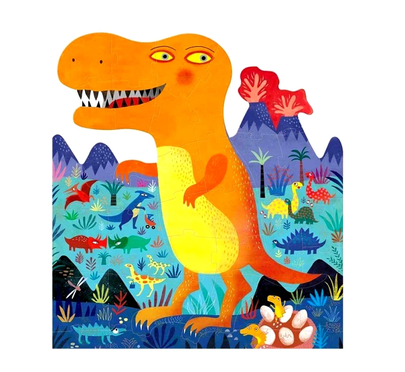LΟΝDJΙ ΠΑΖΛ 36 KOMMATIA - ΔΕΙΝΟΣΑΥΡΟΣ T-REX LONDJI