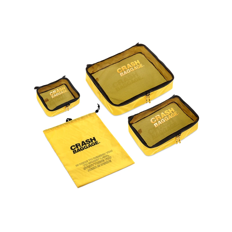 Crash Baggage Easy Life Kit 4 τμχ Κίτρινο