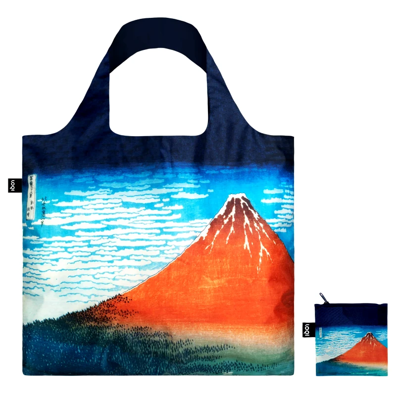 LOQI LOQI Τσάντα Recycled | Katsushika Hokusai - Red Fuji