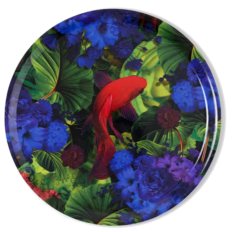 GANGZAI Στρογγυλός Δίσκος Junglekoi 38 cm