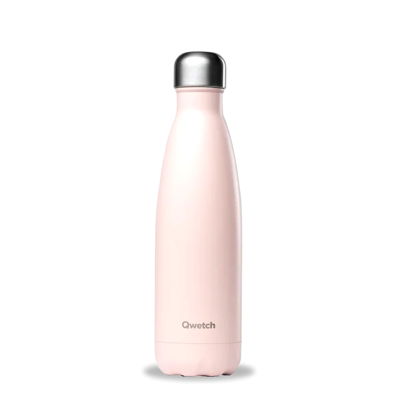 QWETCH Θερμός INOX 0,5L Qwetch Pastel - Ροζ
