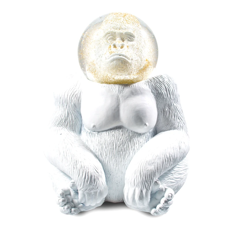 DONKEY Snowglobe 15 x 10 x 9 cm - Γορίλας
