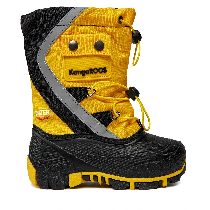 KangaRoos Μπότες Χιονιού KangaRoos Kanga-Bean III 18927 000 7041 Κίτρινο