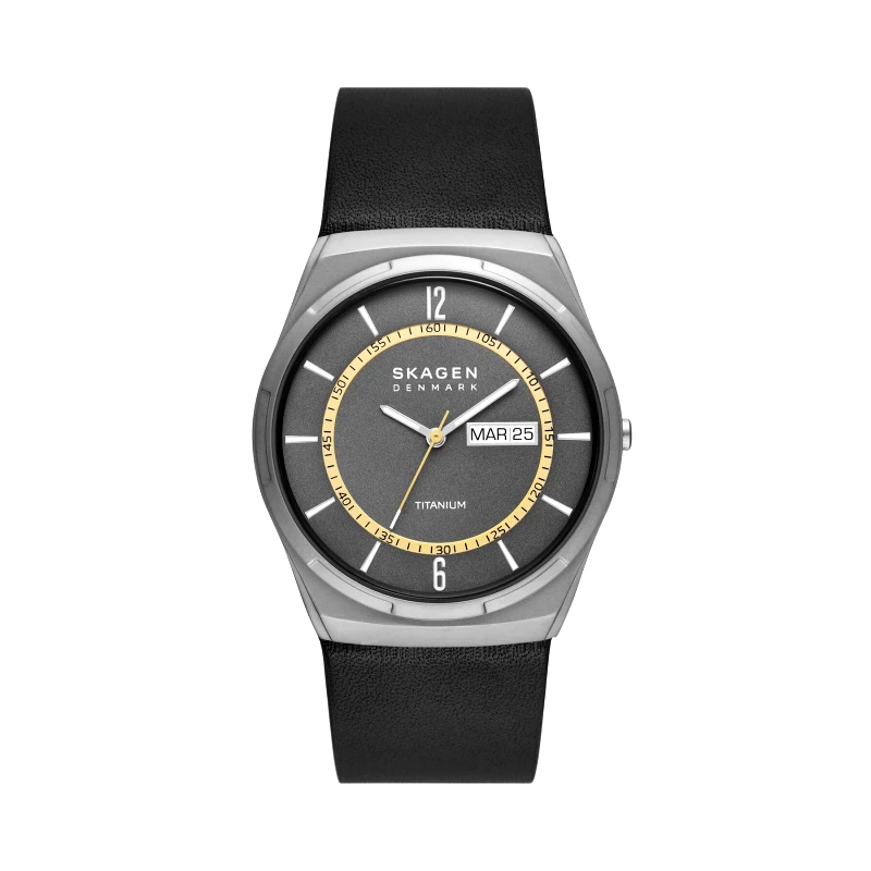 Skagen Ρολόι Skagen Melbye Gent SKW6907 Μαύρο