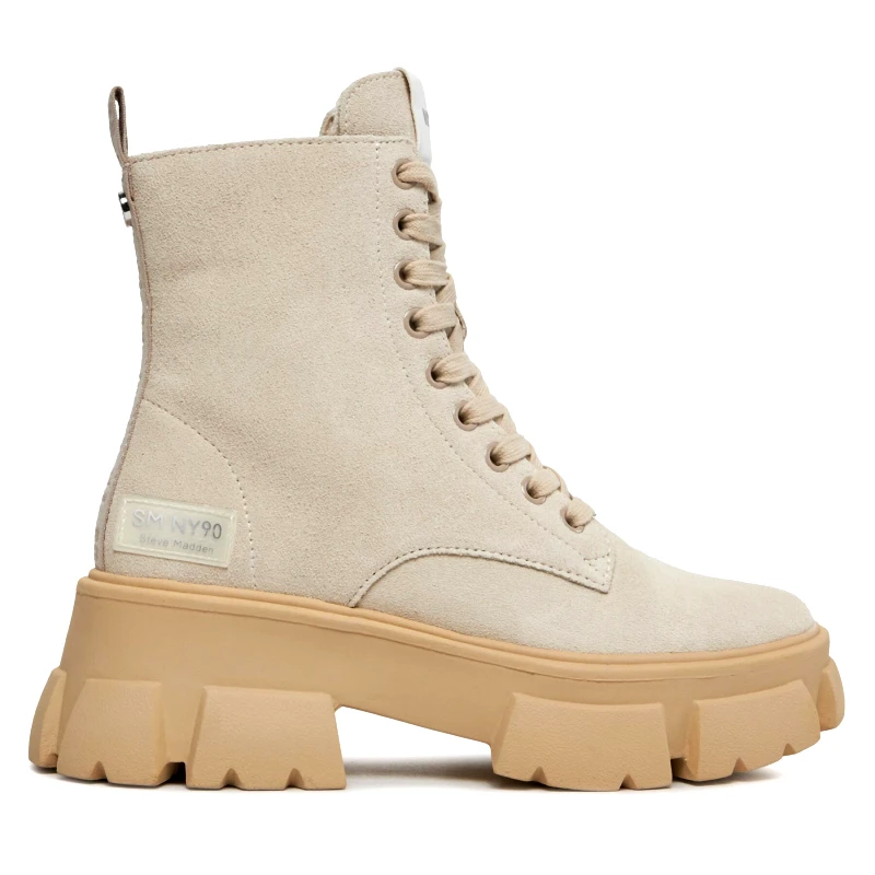 Steve Madden Ορειβατικά παπούτσια Steve Madden Tanker Bootie SM11001261 SM11001261-846 Μπεζ