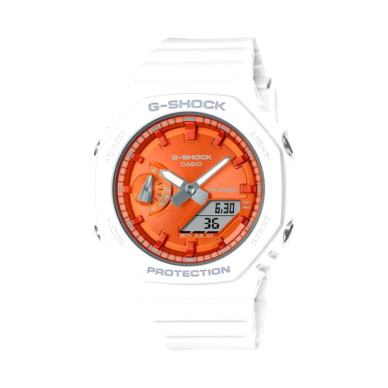 G-Shock Ρολόι G-Shock Sparkle of Winter GMA-S2100WS-7AER Λευκό