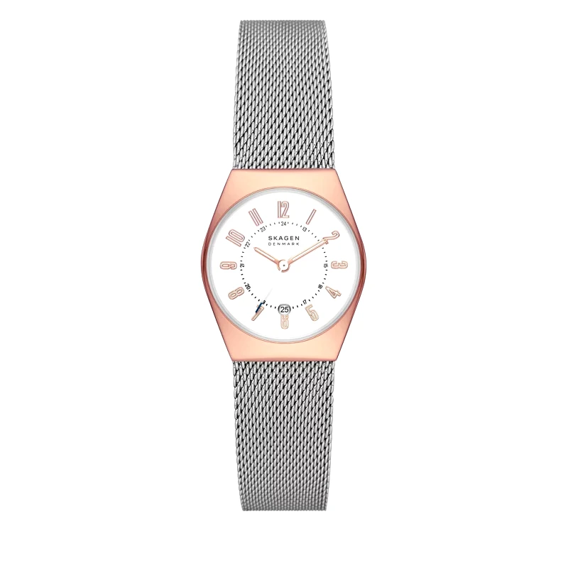 Skagen Ρολόι Skagen Grenen Lille SKW3050 Ασημί