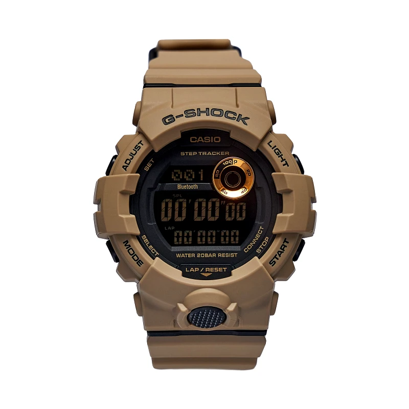 G-Shock Ρολόι G-Shock GBD-800UC-5ER Καφέ
