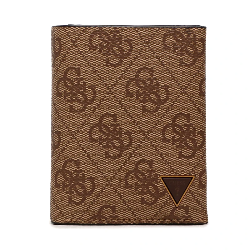 Guess Μεγάλο Πορτοφόλι Ανδρικό Guess Vezzola Smart Slg SMEVZL LEA68 Καφέ