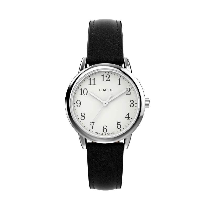 Timex Ρολόι Timex Easy Reader Classic TW2W32500 Μαύρο