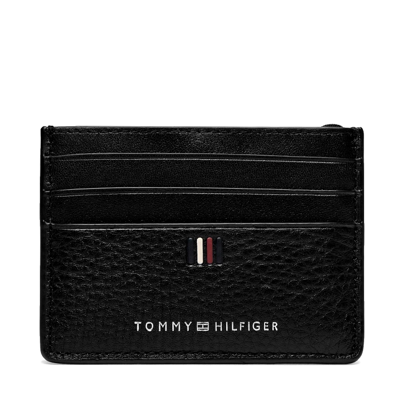 Tommy Hilfiger Θήκη πιστωτικών καρτών Tommy Hilfiger Th Central Cc Holder AM0AM11858 Μαύρο