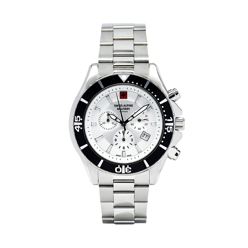 Swiss Alpine Military Ρολόι Swiss Alpine Military 7040.9132 Ασημί