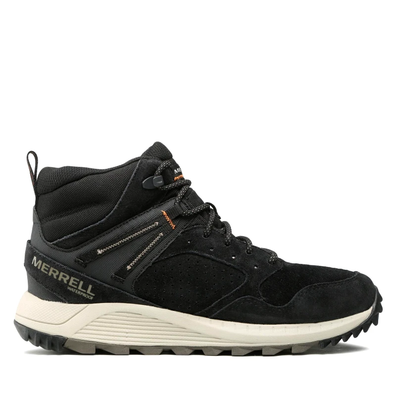 Merrell Παπούτσια πεζοπορίας Merrell Wildwood Sb Mid Wp J067285 Μαύρο