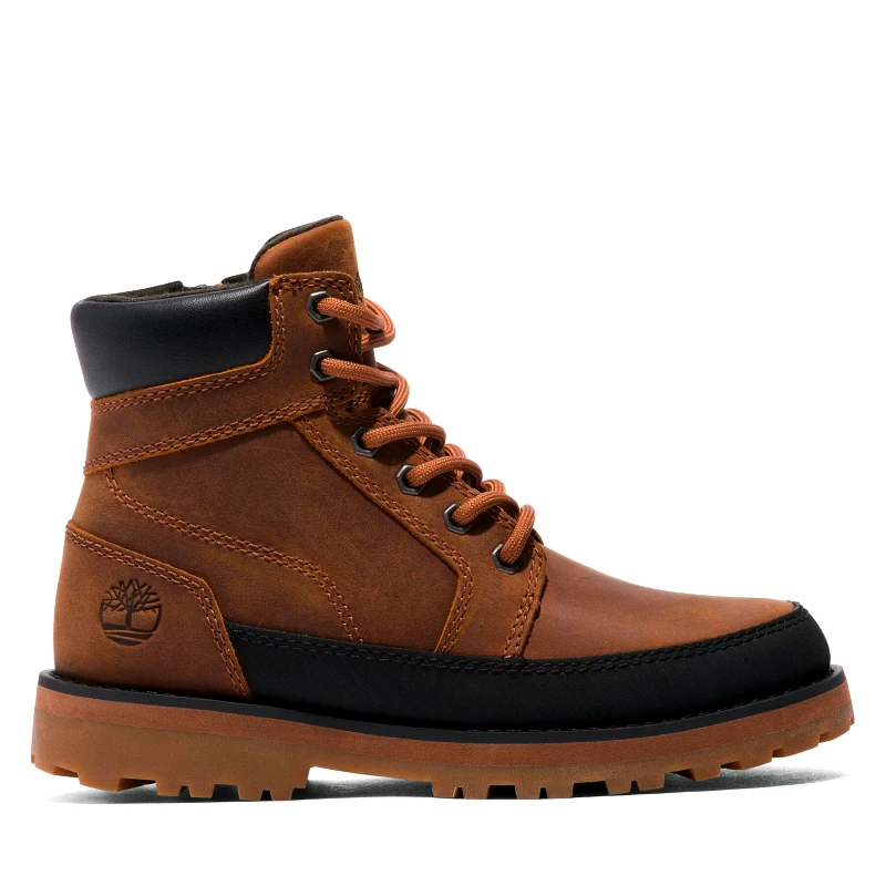 Timberland Ορειβατικά παπούτσια Timberland Courma Kid Boot W/ Rand TB0A5XJ9F131 Καφέ