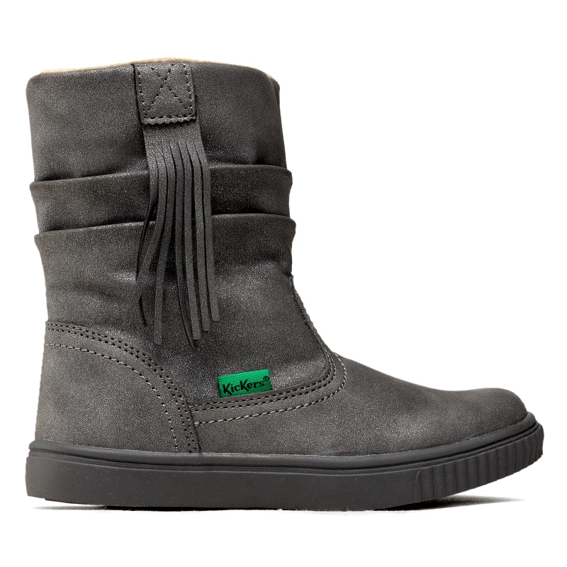 Kickers Μπότες Kickers Rumby 830171-30 Γκρι