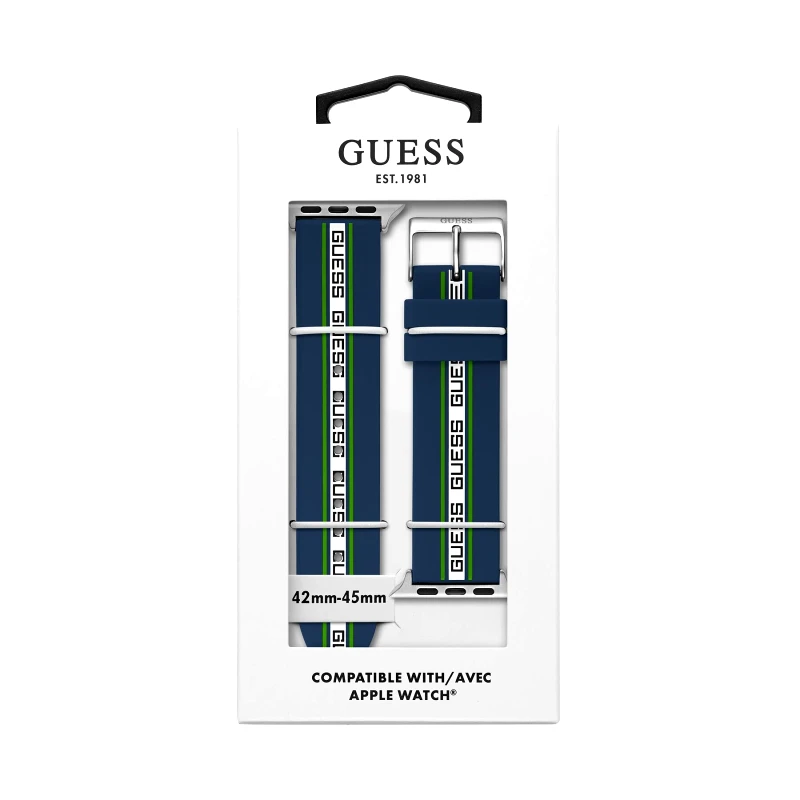 Guess Ανταλλακτικό Λουράκι για Smartwatch Guess CS3007S2 Σκούρο μπλε