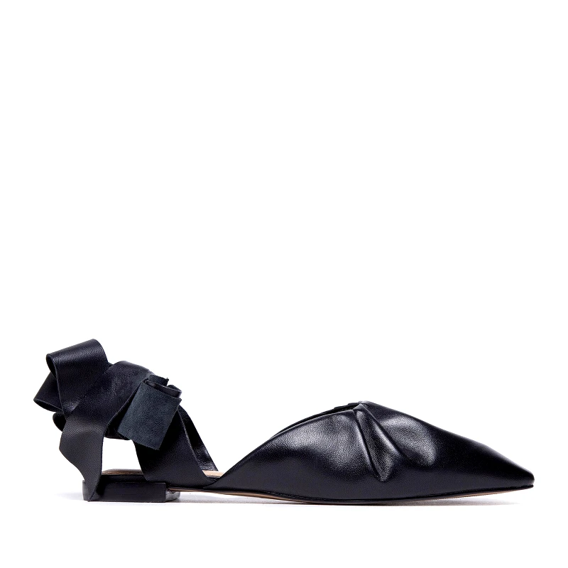 QUAZI Μπαλαρίνες QUAZI QZ-49-06-001079 Μαύρο