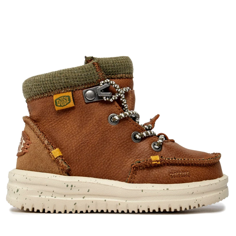 Hey Dude Μποτίνια Hey Dude Bradley Boot Youth 40417-267 Καφέ