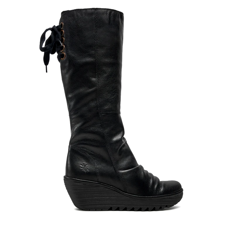 Fly London Μπότες Fly London Yust P500327029 Μαύρο