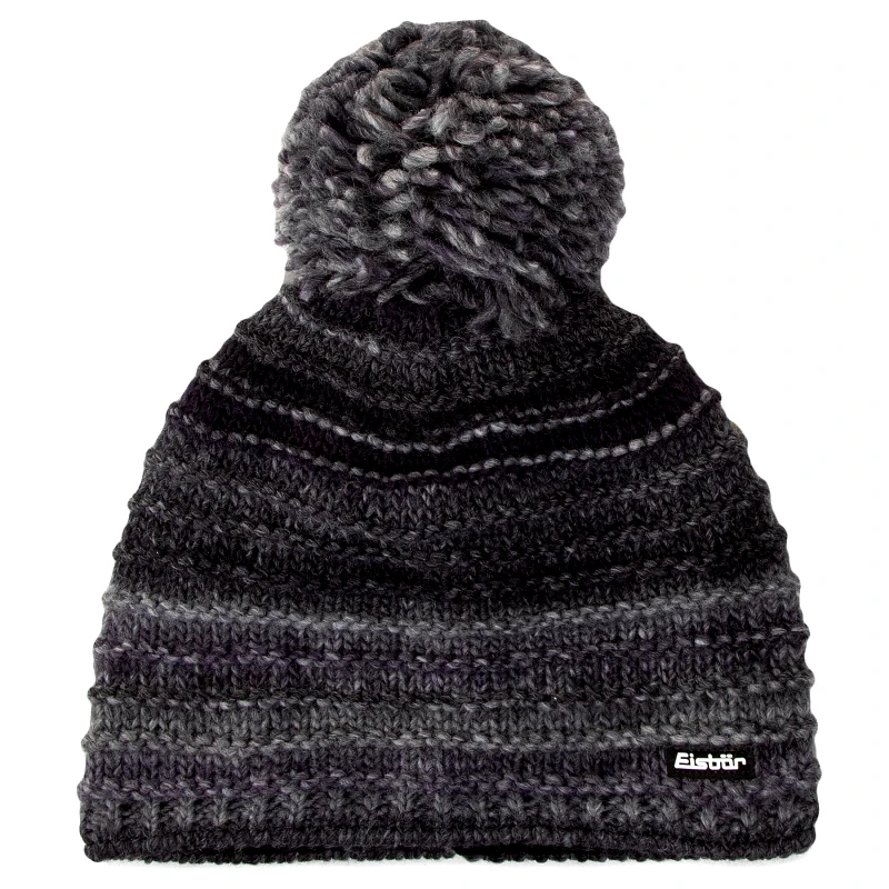 Eisbär Σκούφος Eisbär Mikata Pompon MÜ 30619 Γκρι