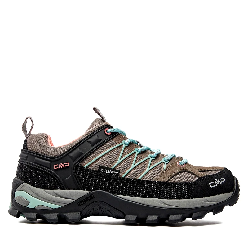 CMP Παπούτσια πεζοπορίας CMP Rigel Low Wmn Trekking Shoes Wp 3Q54456 Καφέ