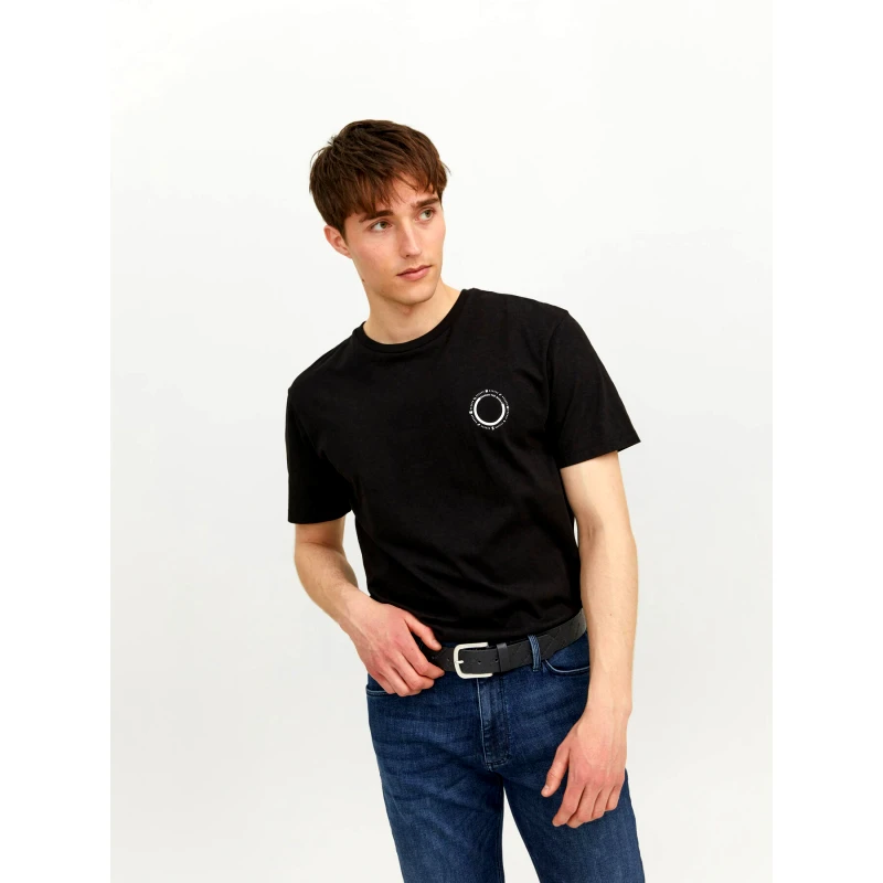 Jack&Jones Ζώνη Ανδρική Jack&Jones 12236466 Μαύρο