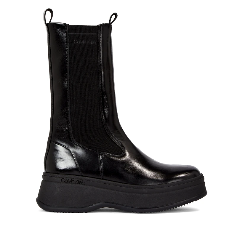 Calvin Klein Μποτάκια με λάστιχο Calvin Klein Pitched Chelsea Boot HW0HW01686 Μαύρο