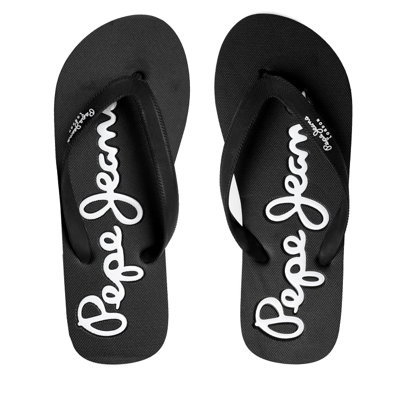 Σαγιονάρες Pepe Jeans Bay Beach Basic M PMS70128 Μαύρο φωτογραφία