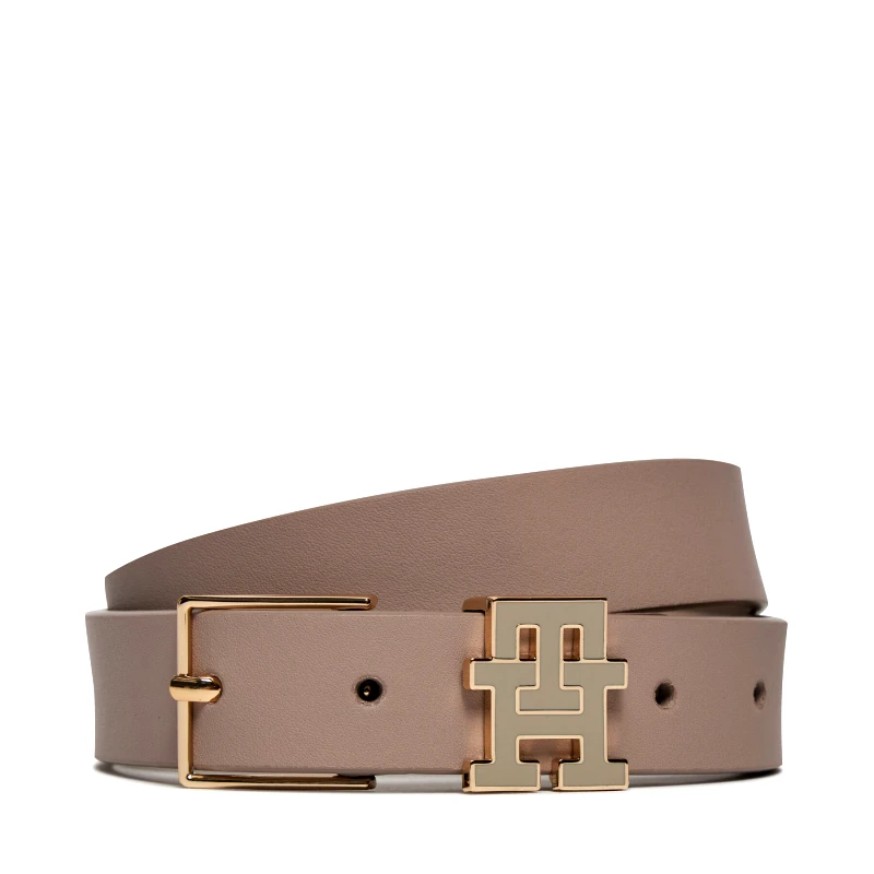 Tommy Hilfiger Ζώνη Γυναικεία Tommy Hilfiger Th Monogram 2.5 AW0AW15763 Γκρι