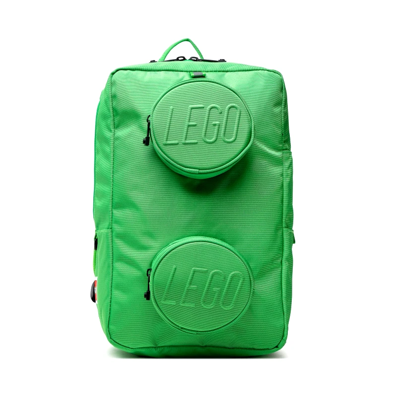 LEGO Σακίδιο LEGO Brick 1x2 Backpack 20204-0037 Πράσινο