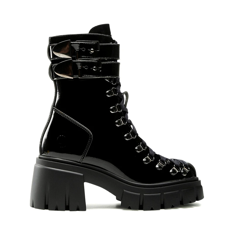 Altercore Μποτάκια Altercore Chloe II Vegan Μαύρο