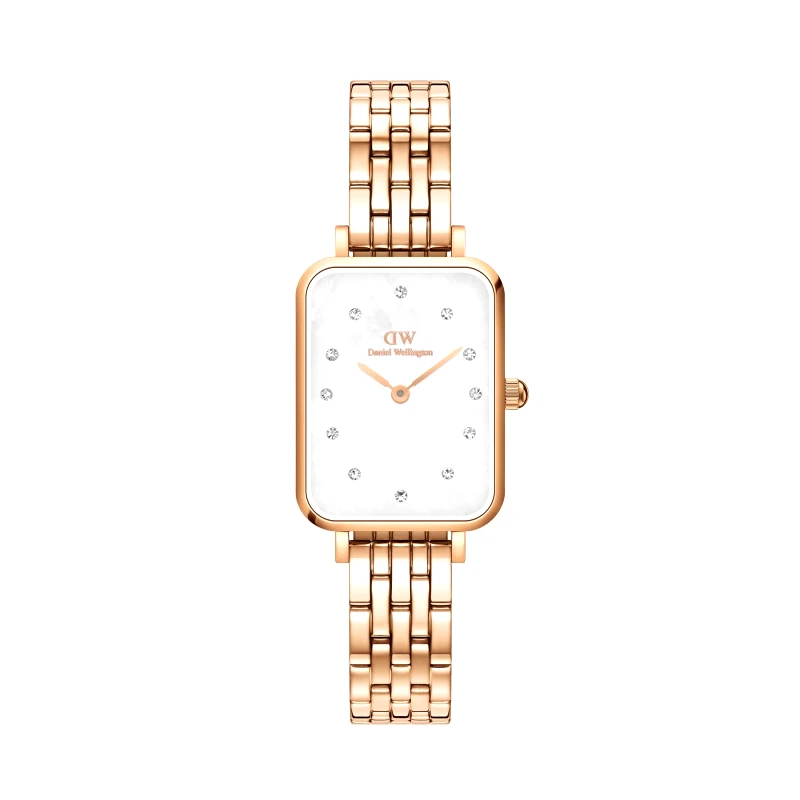 Daniel Wellington Ρολόι Daniel Wellington Quadro DW00100620 Χρυσό