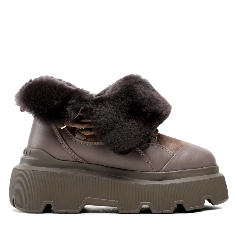 Inuikii Μπότες Χιονιού Inuikii Endurance Trekking 75202-112 Καφέ