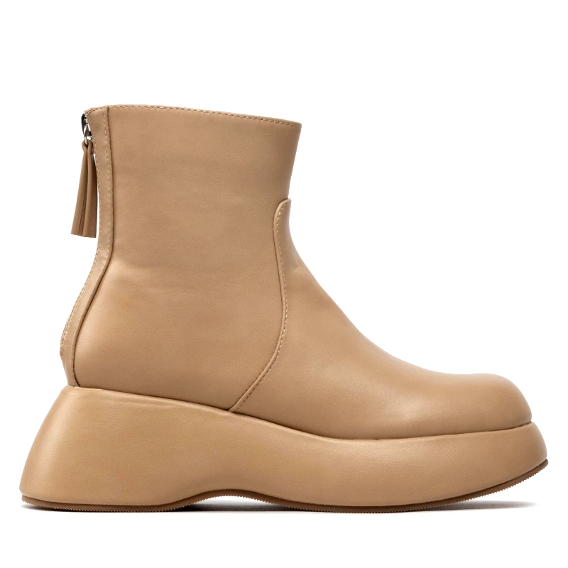 DeeZee Μποτάκια DeeZee ZALY8813-8 Μπεζ