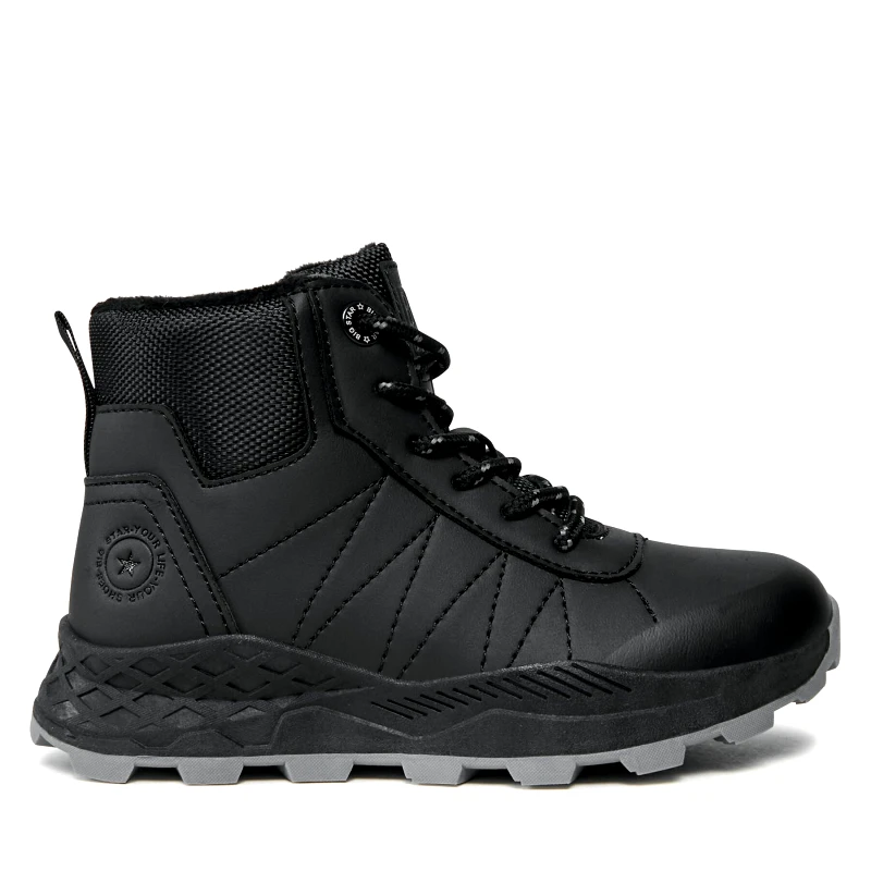 Big Star Shoes Μποτίνια Big Star Shoes MM374203 Μαύρο