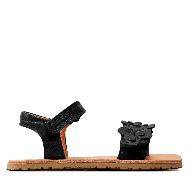 Froddo Σανδάλια Froddo Barefoot Flexy Flowers G3150265-4 M Μαύρο