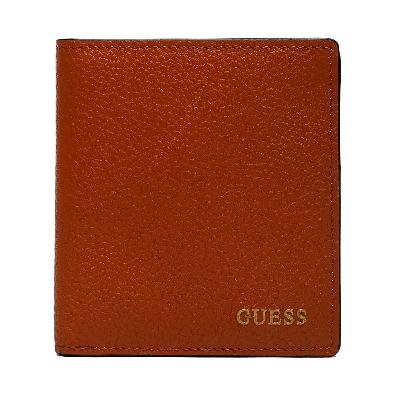 Guess Μεγάλο Πορτοφόλι Ανδρικό Guess Riviera Slg SMRIVI LEA22 Καφέ