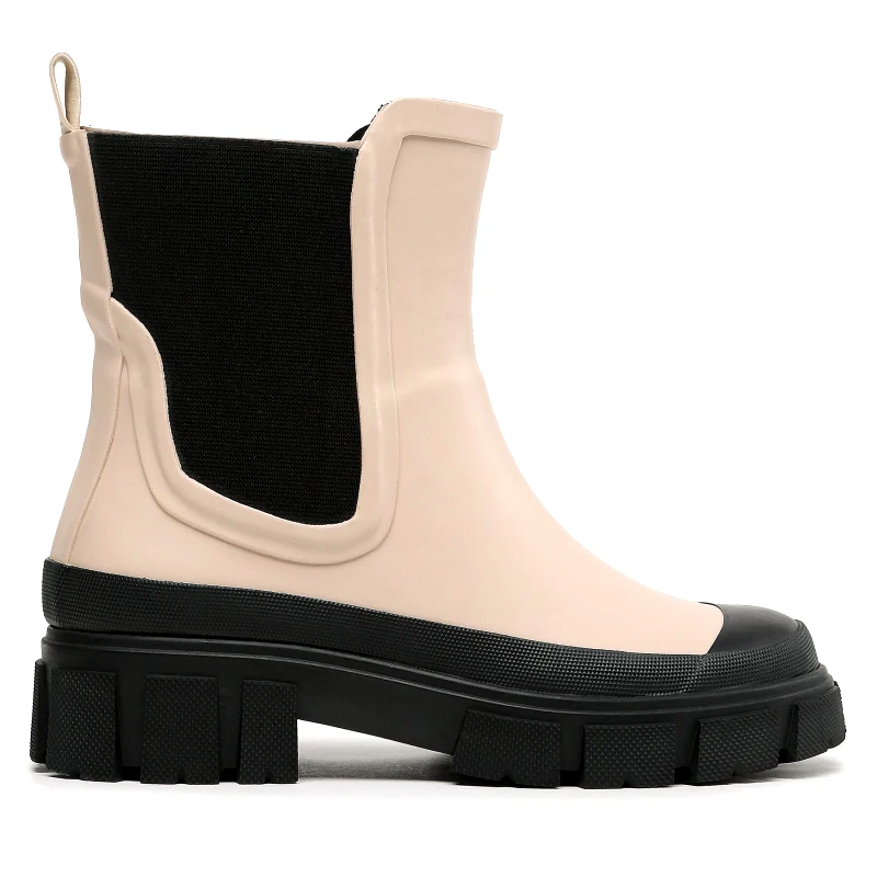 ONLY Shoes Μποτάκια με λάστιχο ONLY Shoes Onlwellie 15288645 Μπεζ