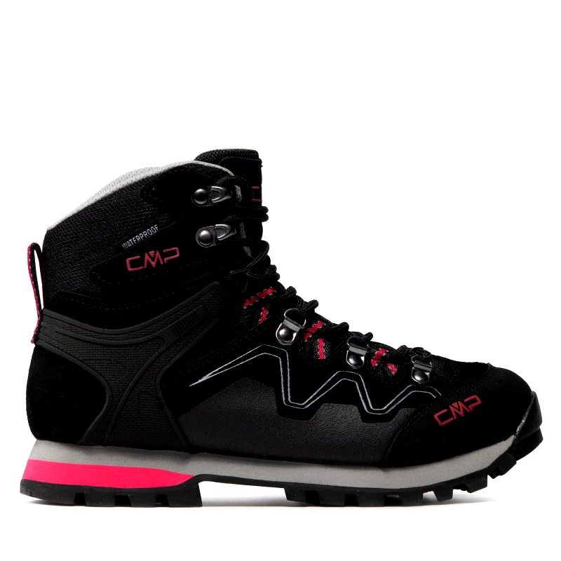 CMP Παπούτσια πεζοπορίας CMP Athunis Mid Wmn Trekking Shoe Wp 31Q4976 Μαύρο