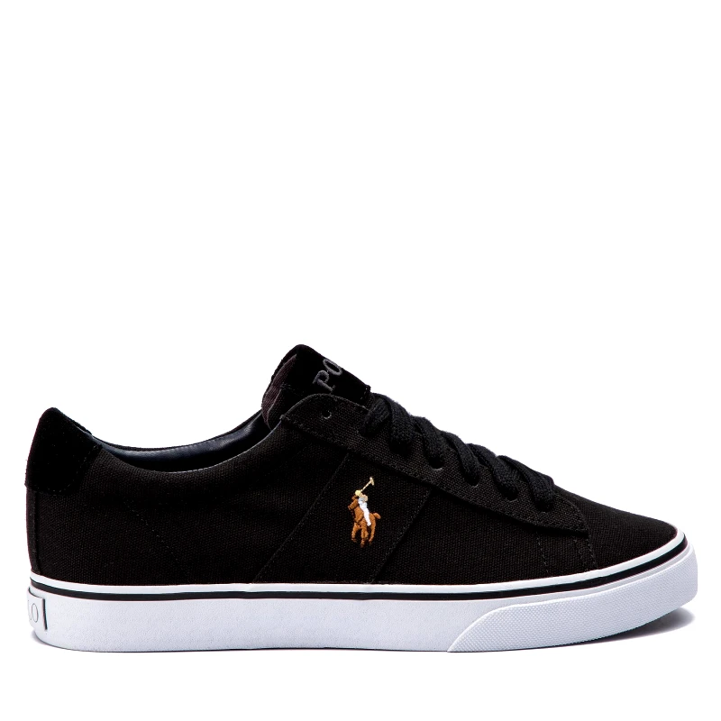 Polo Ralph Lauren Πάνινα παπούτσια Polo Ralph Lauren Sayer 816749369001 Μαύρο