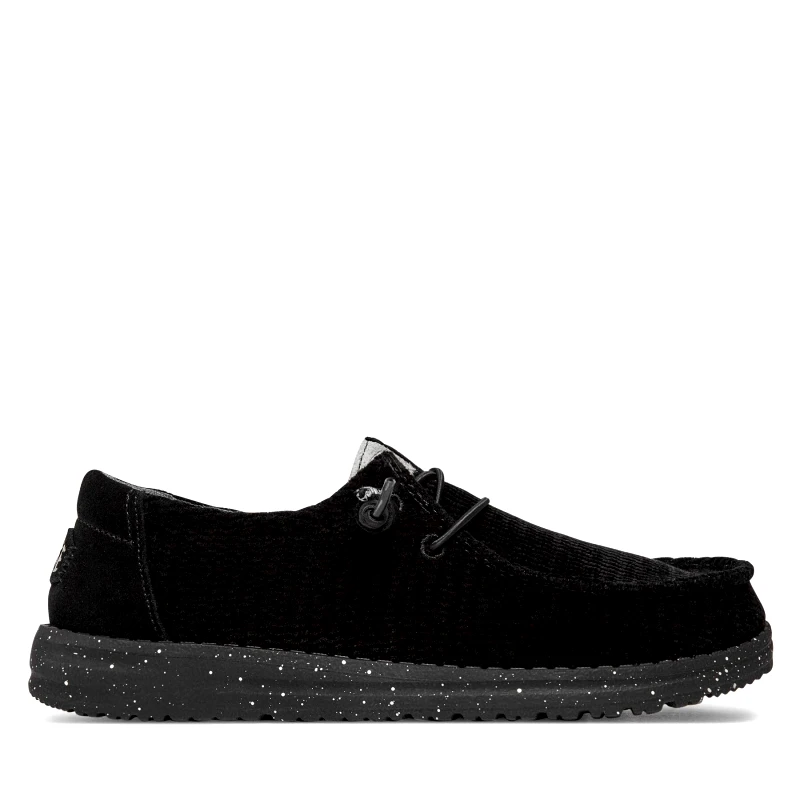Hey Dude Κλειστά παπούτσια Hey Dude Wendy Wave Corduroy 40195-001 Μαύρο