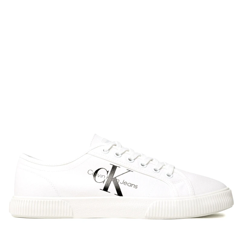 Calvin Klein Jeans Πάνινα παπούτσια Calvin Klein Jeans Essential Vulcanized 1 YM0YM00306 Λευκό