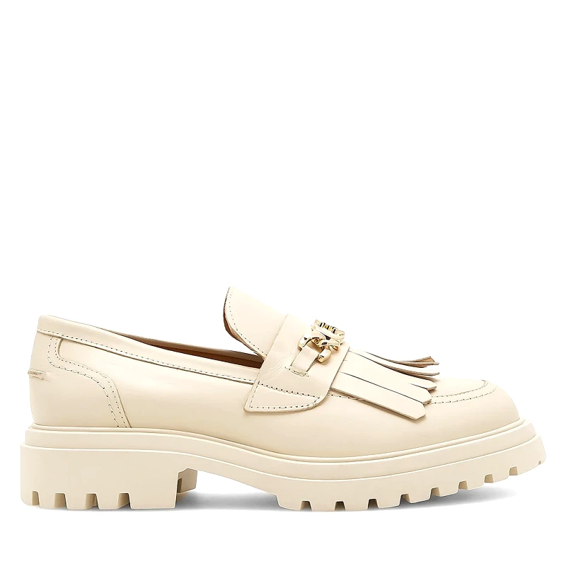 Eva Minge Loafers Eva Minge ANGE-1018 Μπεζ