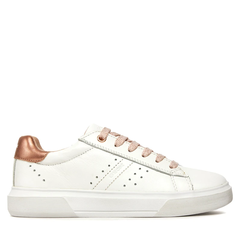 Geox Αθλητικά Geox J Nettuno Girl J45GCB 08554 C1Z8W S Λευκό