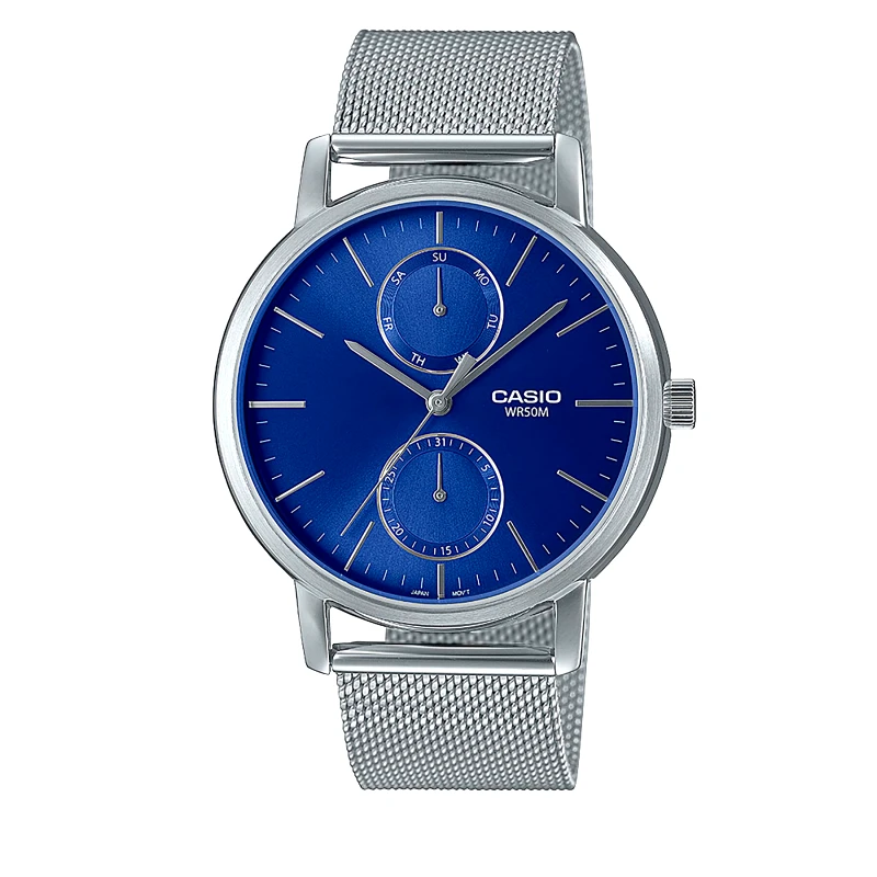Casio Ρολόι Casio MTP-B310M -2AVEF Ασημί