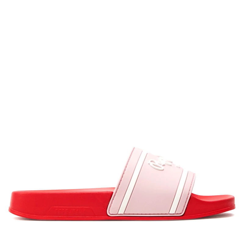 Pepe Jeans Παντόφλες Pepe Jeans Slider Logo G PGS70061 Ροζ