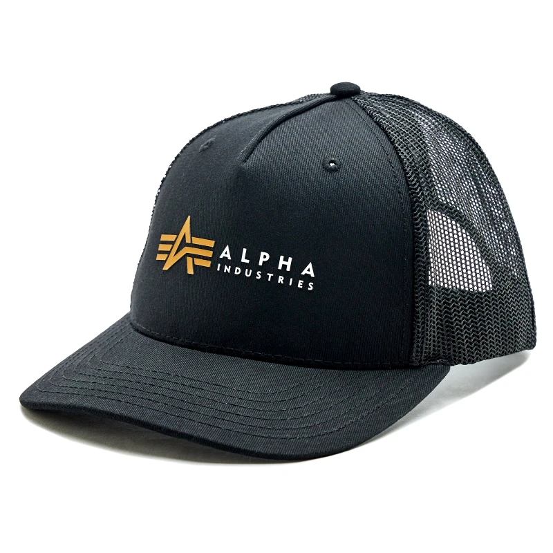 Alpha Industries Καπέλο Jockey Alpha Industries Label 106901 Μαύρο