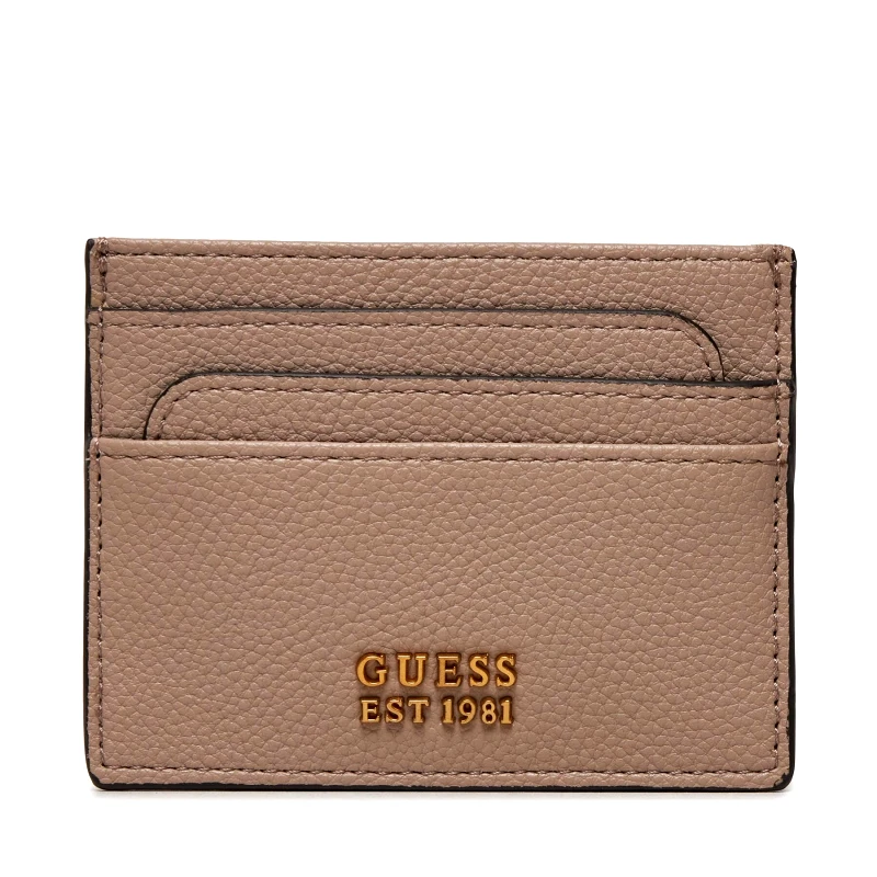 Guess Θήκη πιστωτικών καρτών Guess Cosette Slg Card Hol SWVA92 22350 Καφέ